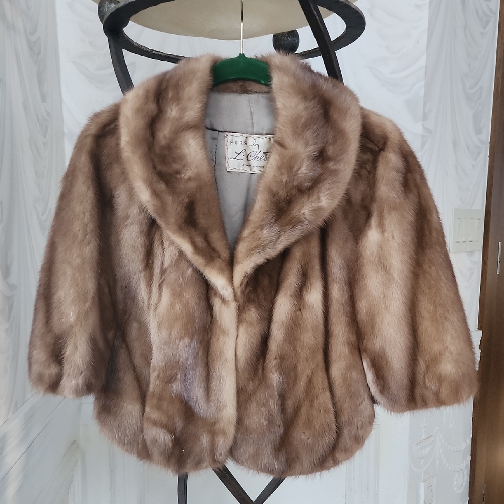 Genuine Mink Shawl